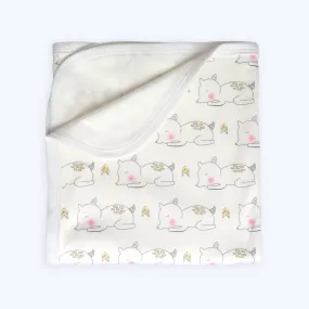 Organic Cotton Baby Blanket - Fawn