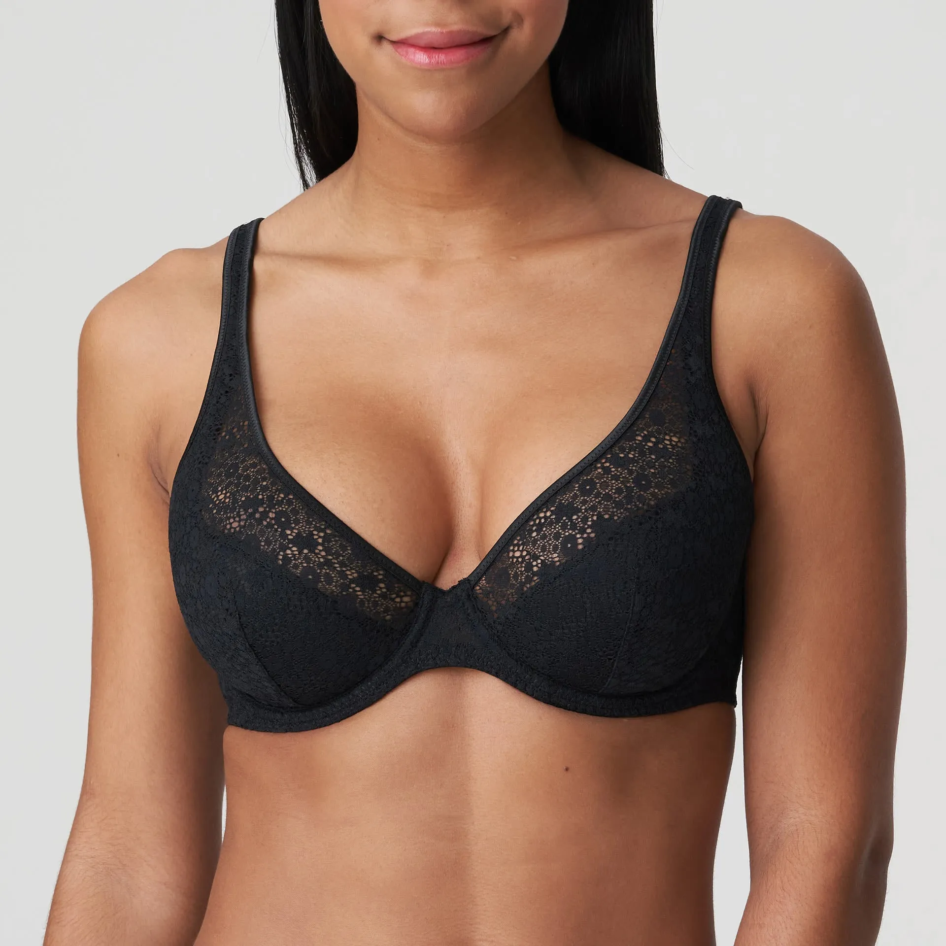 Prima Donna Twist Triangle Bra - Epirus - Black