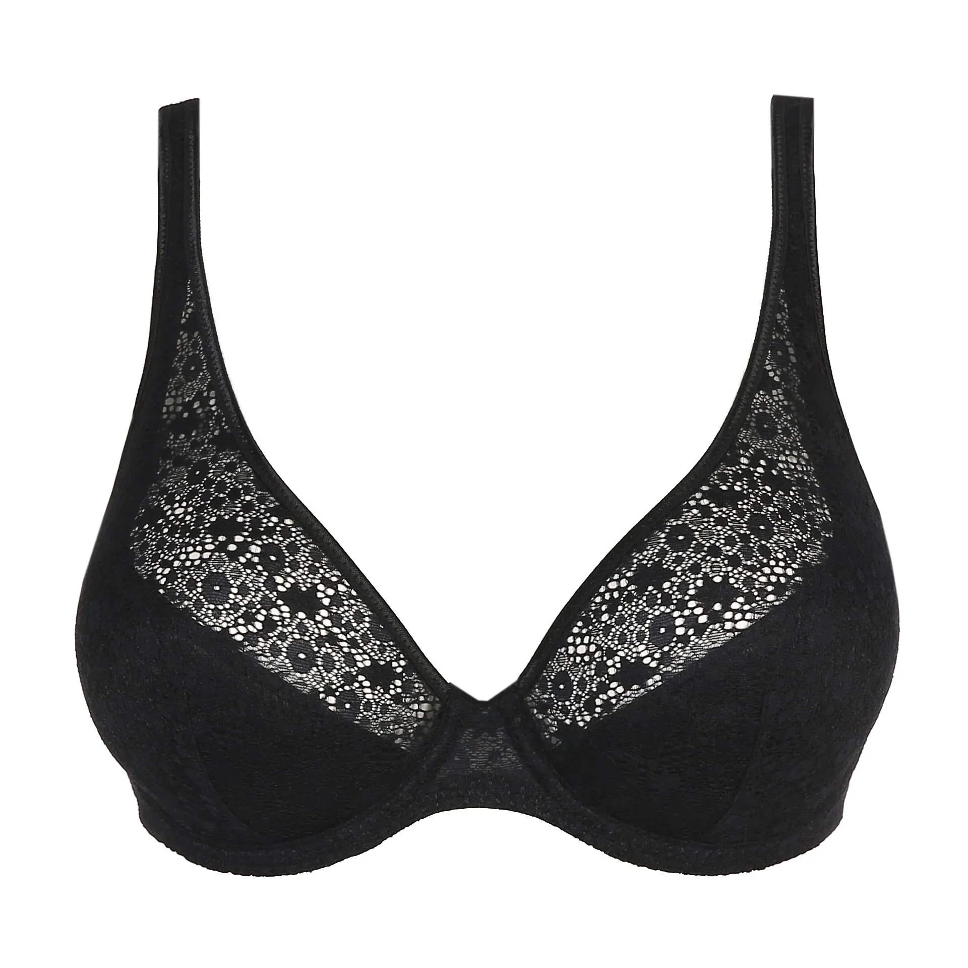 Prima Donna Twist Triangle Bra - Epirus - Black