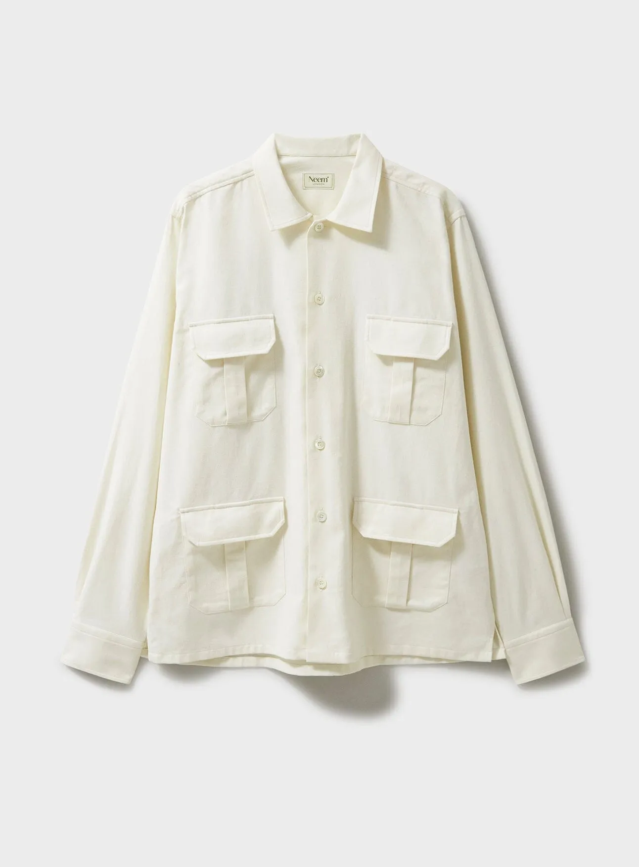 Regenerative Cotton Undyed & Unbleached OverShirt