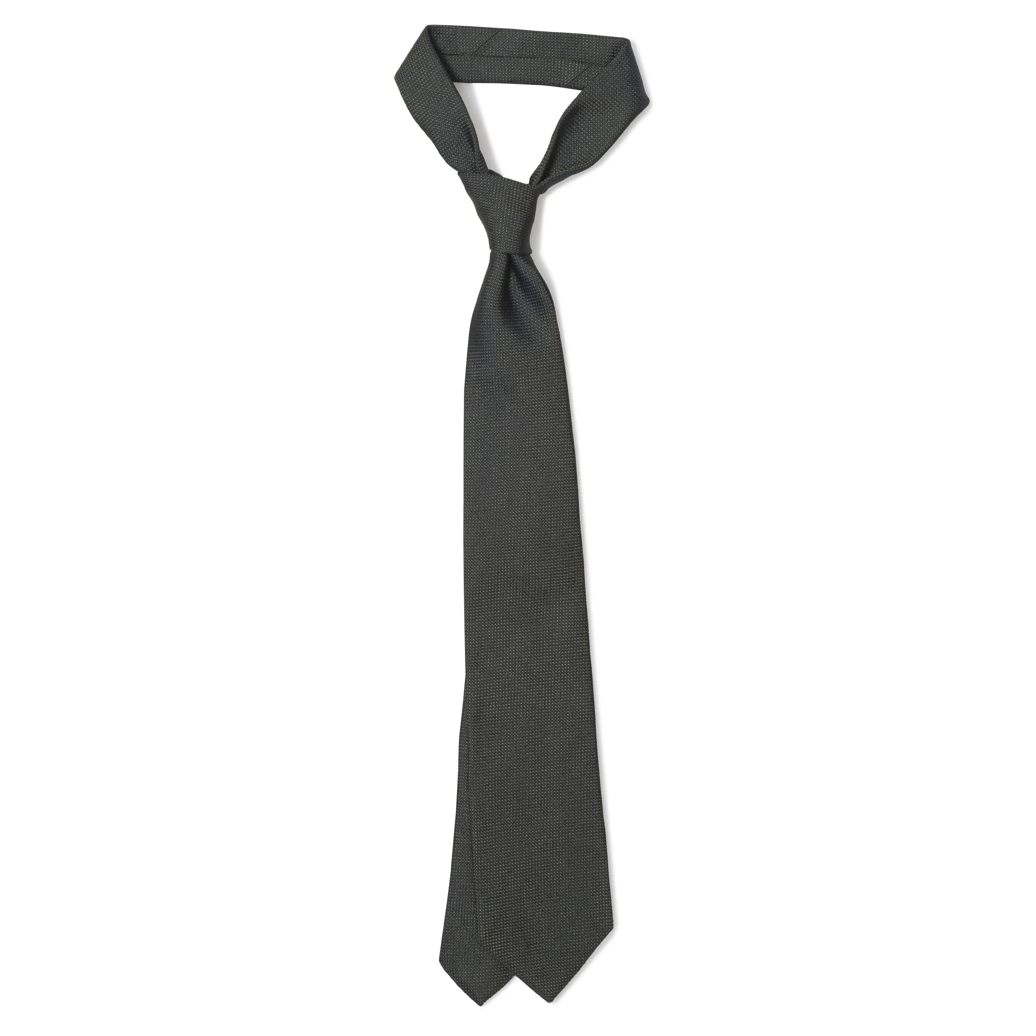 Silk Jacquard Tipped Tie