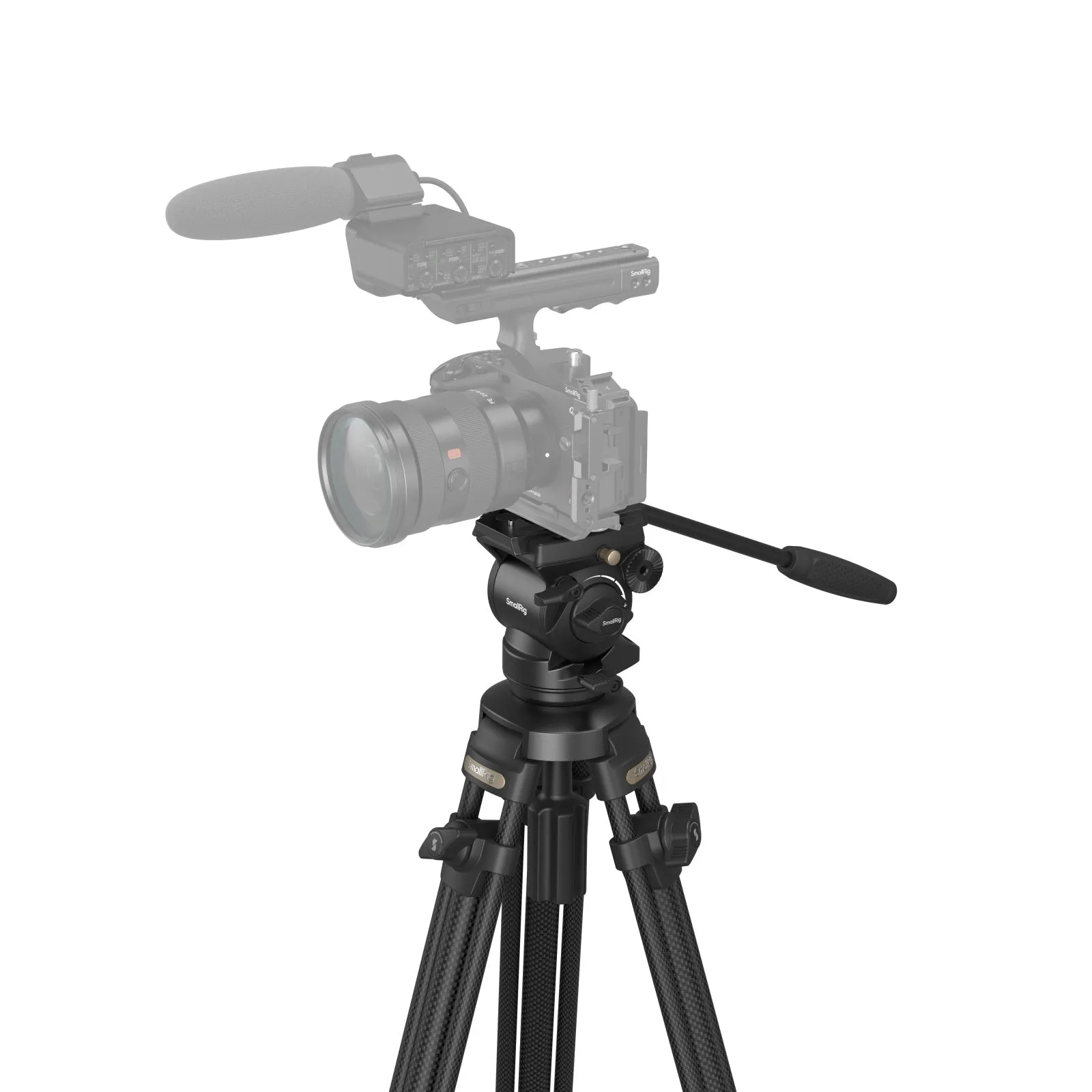 SmallRig Lightweight Video Carbon Fiber Tripod Kit AD-50 4685