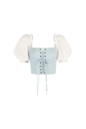 The Ella Blue Ella Corset