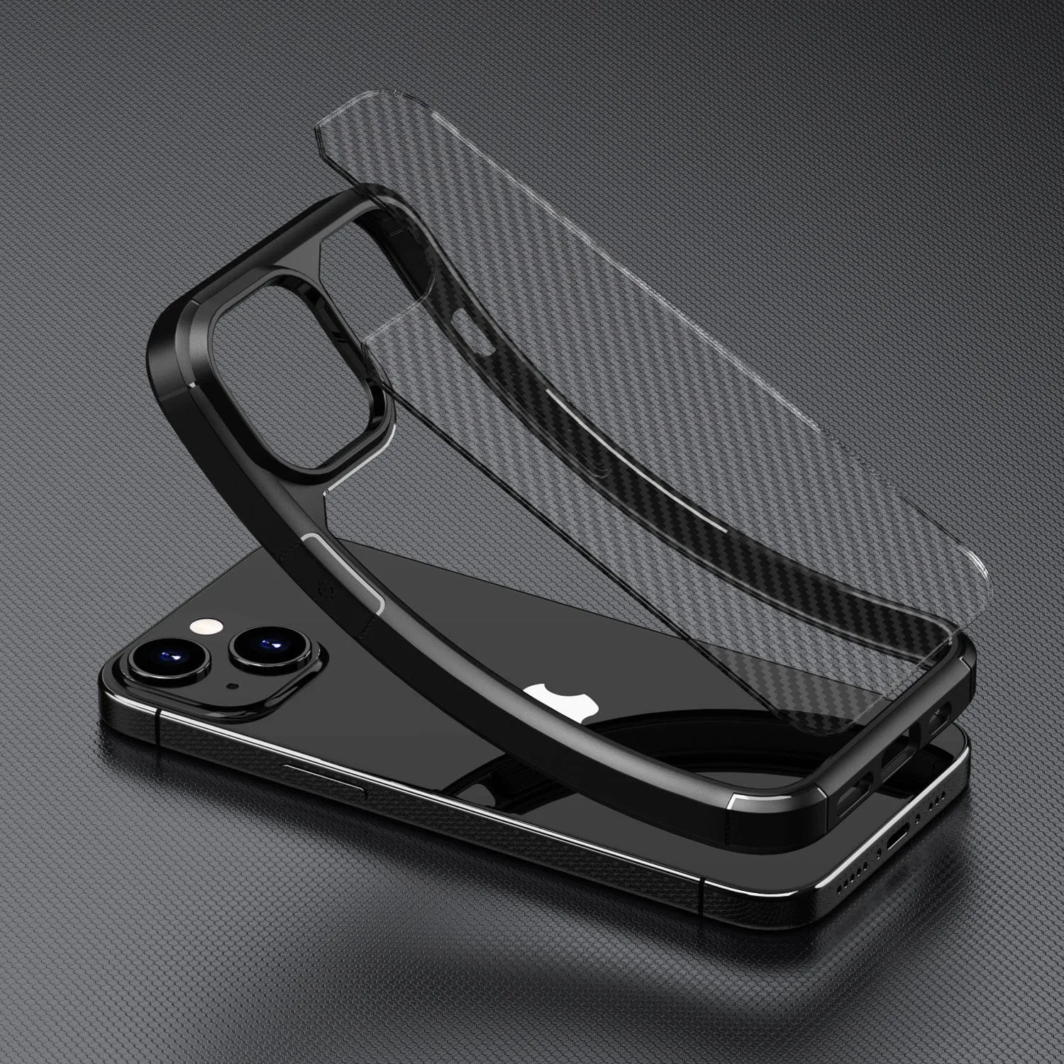 Venture Series Carbon-Fiber Style Case  - iPhone 15